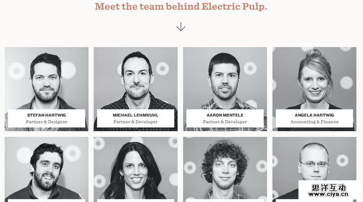 electrip pulp design studio homepage