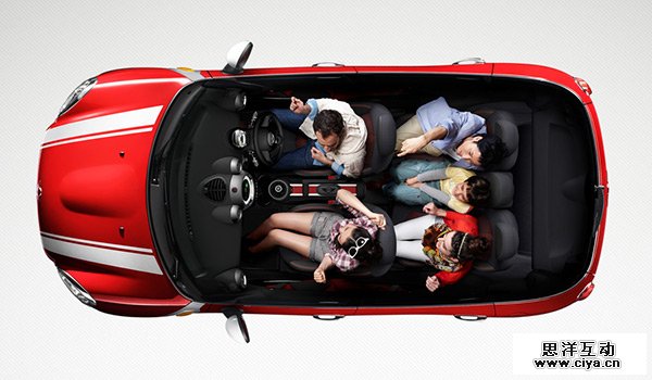 Mini Cooper in 70 Best Creative Websites of 2012