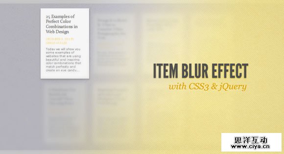 30+ Fresh and Outstanding Jquery Effects Roundups from 2012