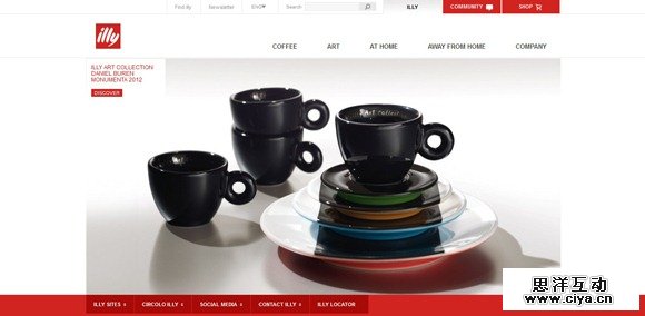 30个优秀的国外咖啡网站设计作品,互联网的一些事