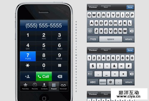 30个免费的精美 iPhone, iPad, iOS, Mac 界面素材,互联网的一些事