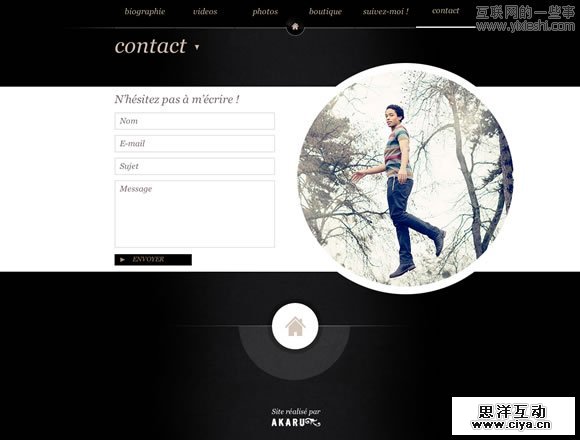 23个给你带来设计灵感的联系页面,互联网的一些事