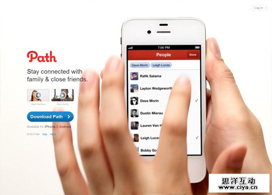 30个非常精美的 iOS App 网站设计案例,互联网的一些事
