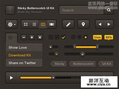 Beautiful and Useful Free PSD Files 分享15套非常精美的PSD网页设计素材,互联网的一些事