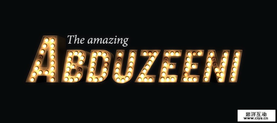 Old Signage in Photoshop 3D