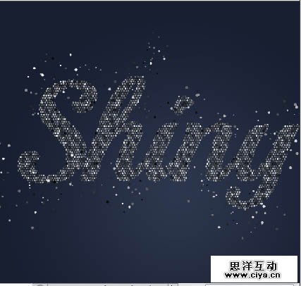 0c6a3bdce1ea6fe4b08b45b83e84268c 在PHOTOSHOP中制作非常绚丽的闪光粒子效果