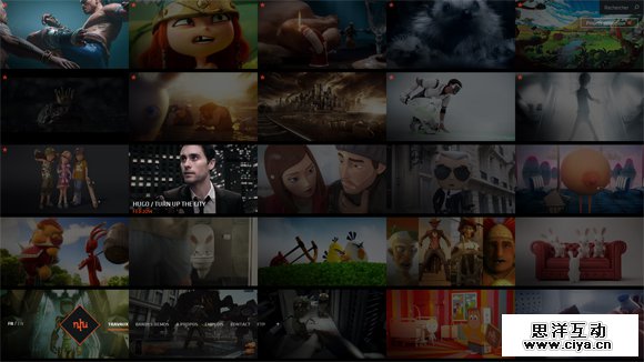 超赞！20个矩形元素为特色的创意网站欣赏