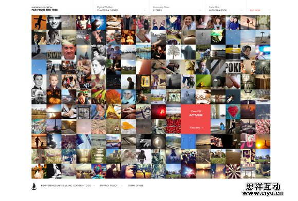 超赞！20个矩形元素为特色的创意网站欣赏