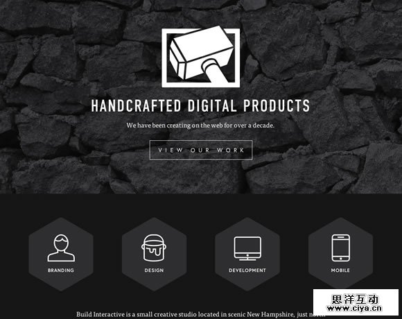 11 Inspiring Examples of Dark Colors in Web Design