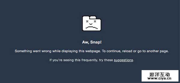 aw-snap
