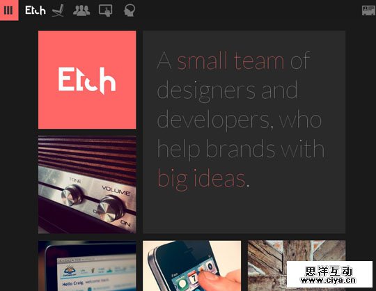 6.flat websites