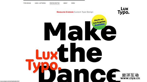 LuxTypo