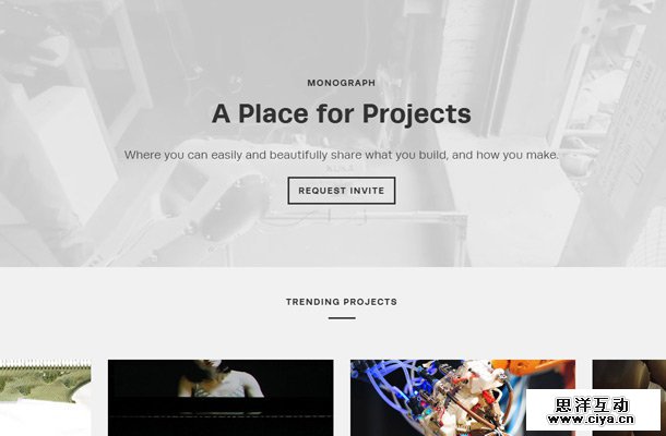 monograph design typography layout inspiration