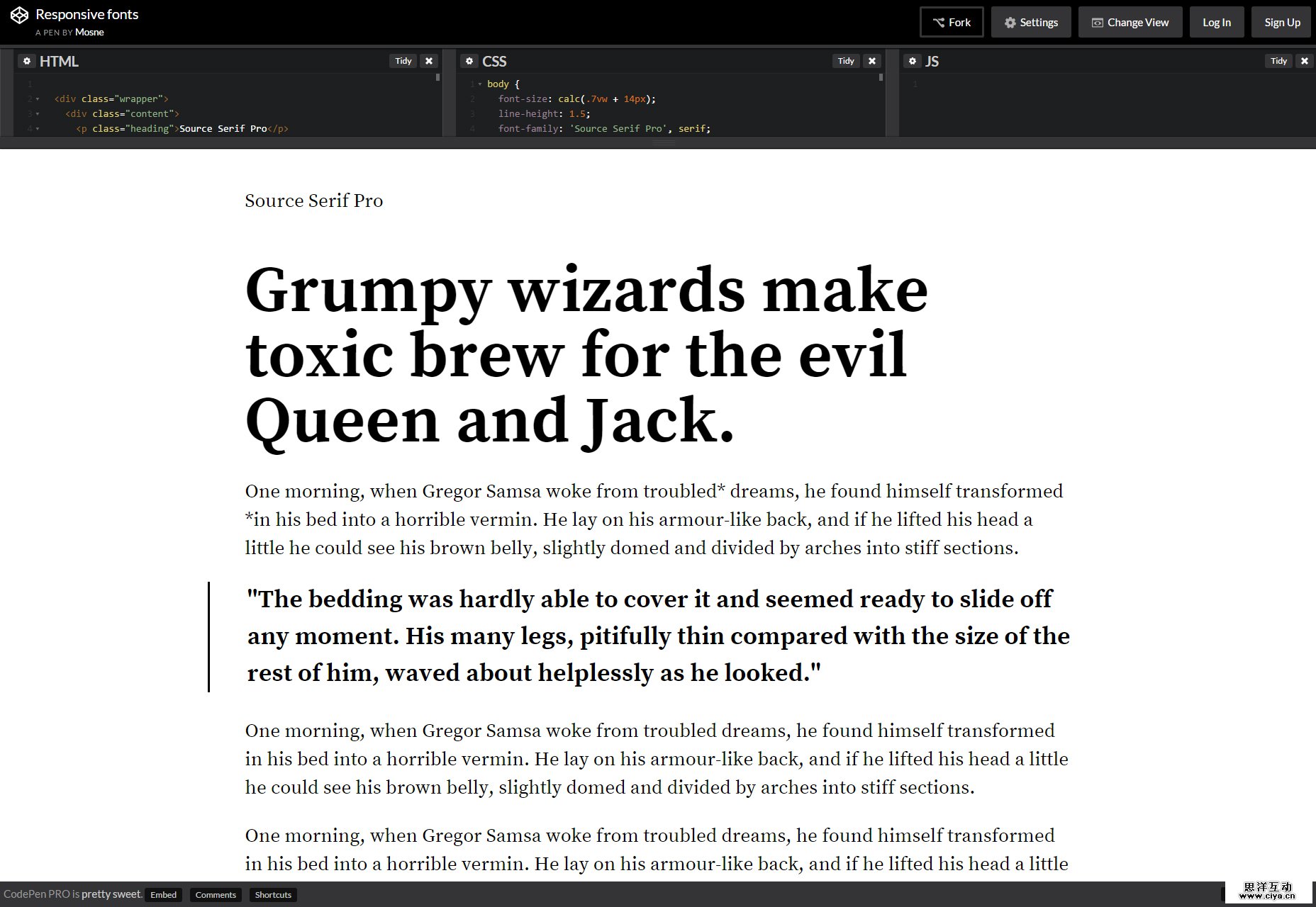 css-responsive-fonts