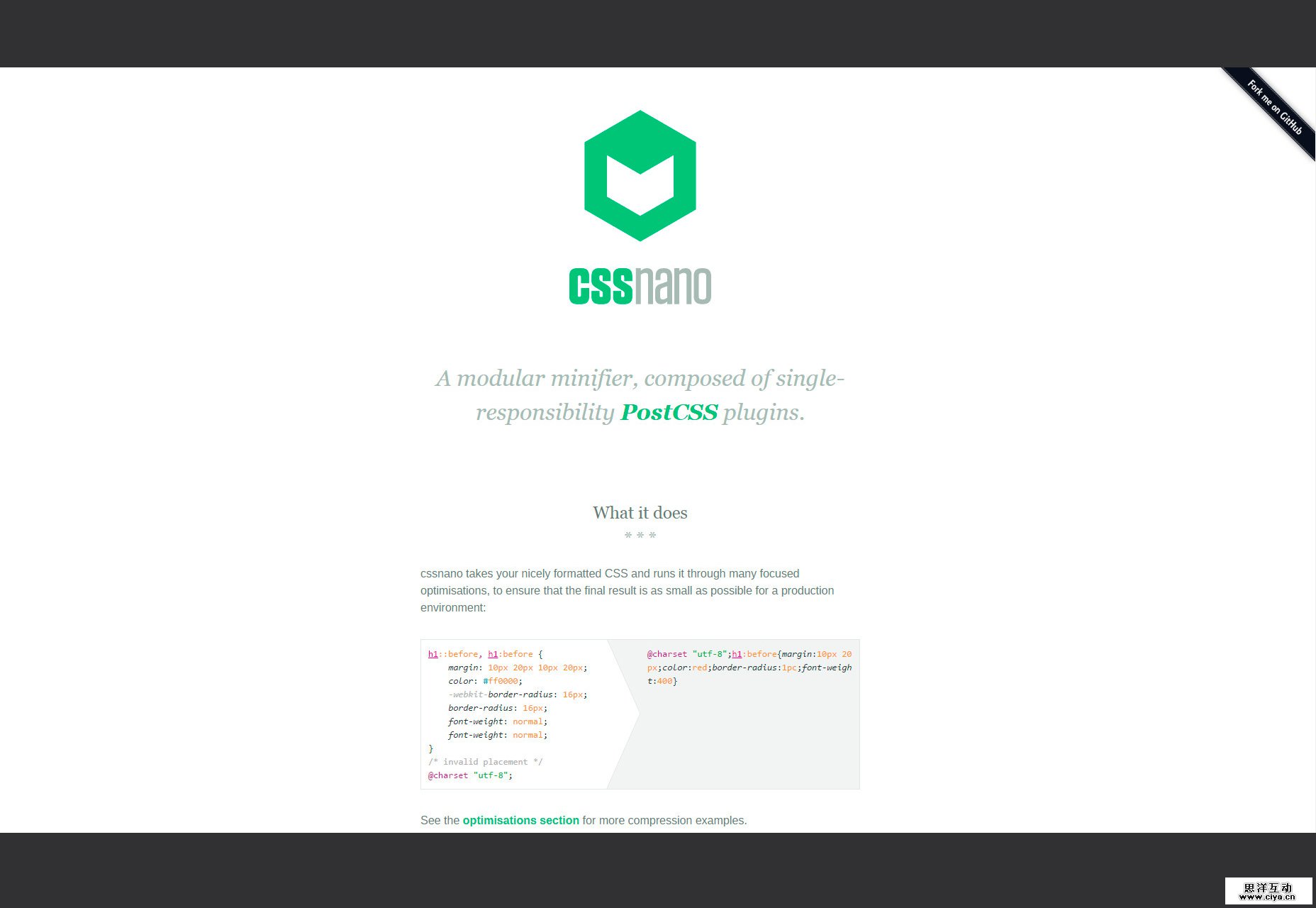 cssnano-modular-postcss-based-minifier