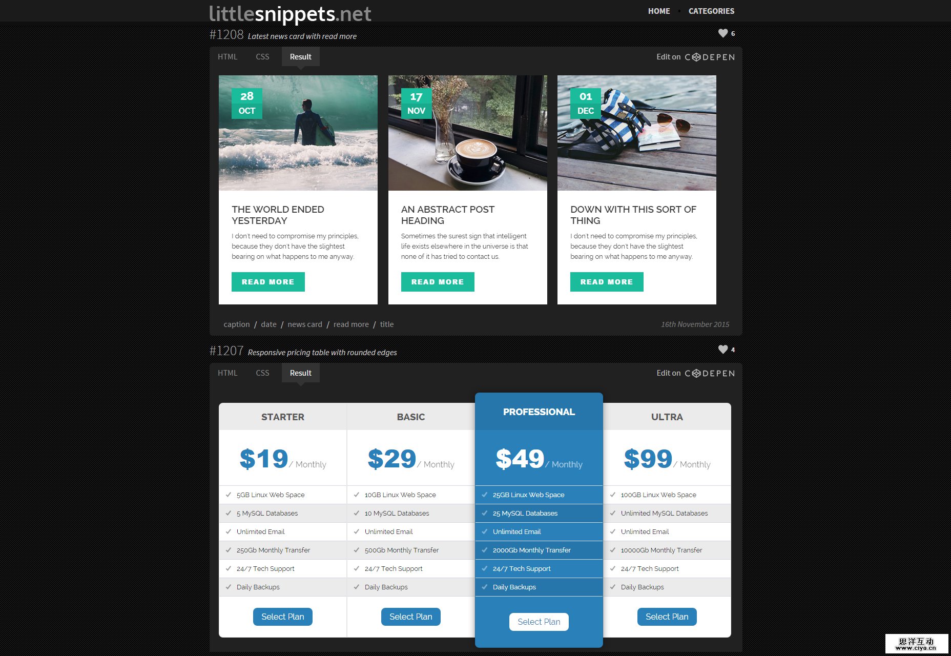 littlesnippets-a-free-collection-of-css3html-snippets-