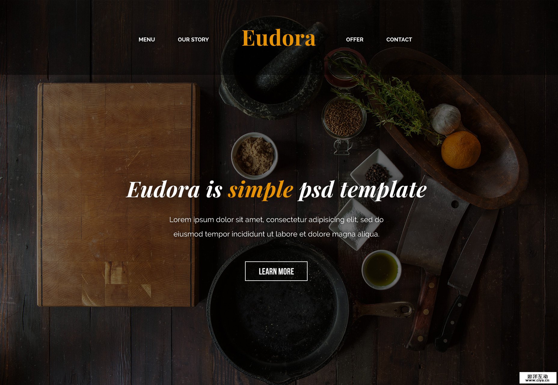 eudora-food-related-psd-web-template