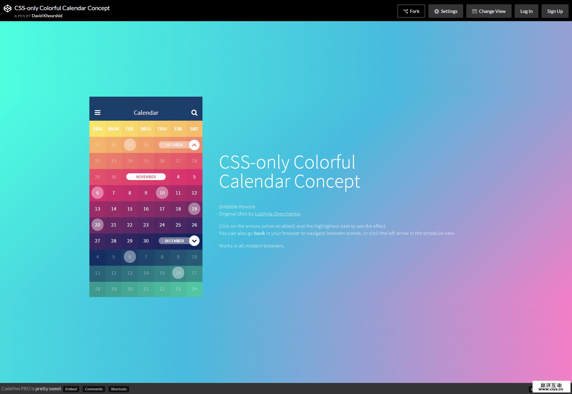 css-only-colorful-calendar-concept