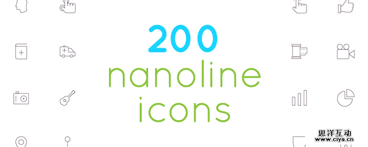 Nanoline Icon Set