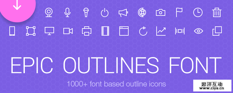 Epic Outlines Font