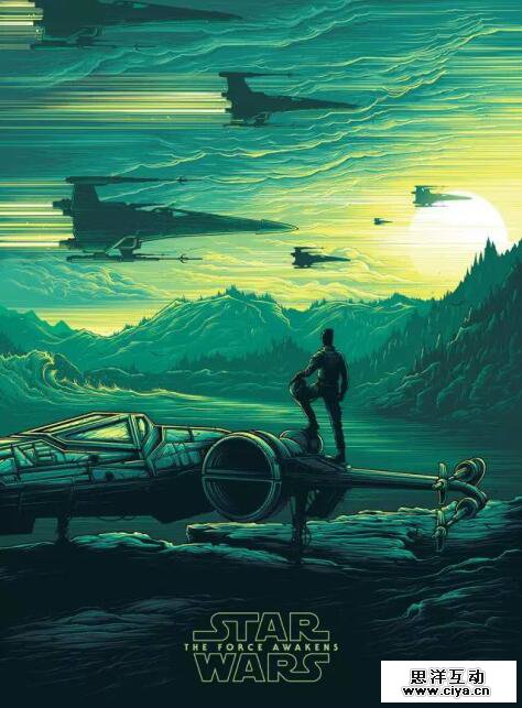 全球50位顶尖插画师笔下的《星球大战》，情怀满满，热血沸腾！