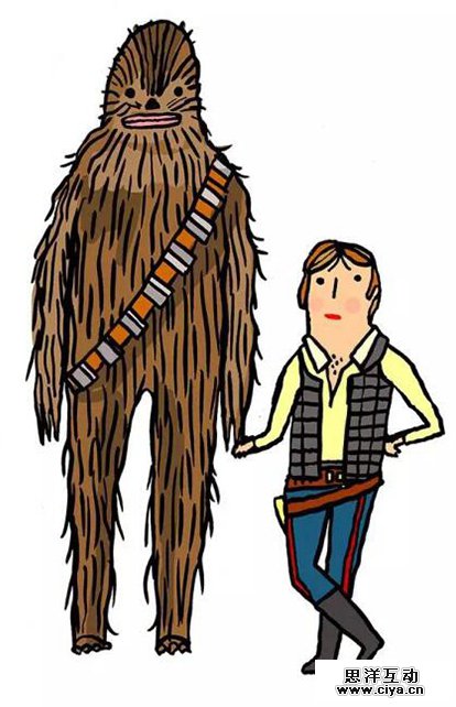 全球50位顶尖插画师笔下的《星球大战》，情怀满满，热血沸腾！