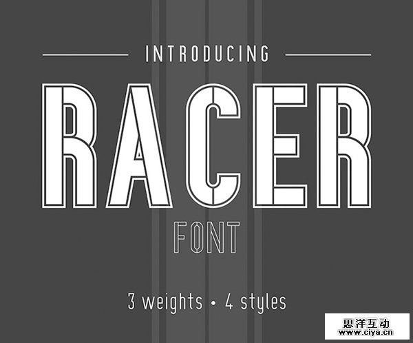 Racer Free Font