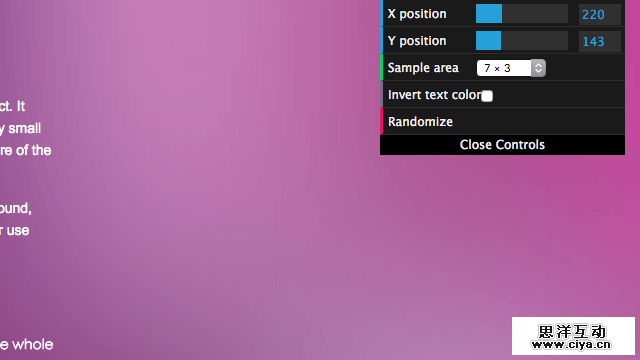 Unique Gradient Generator