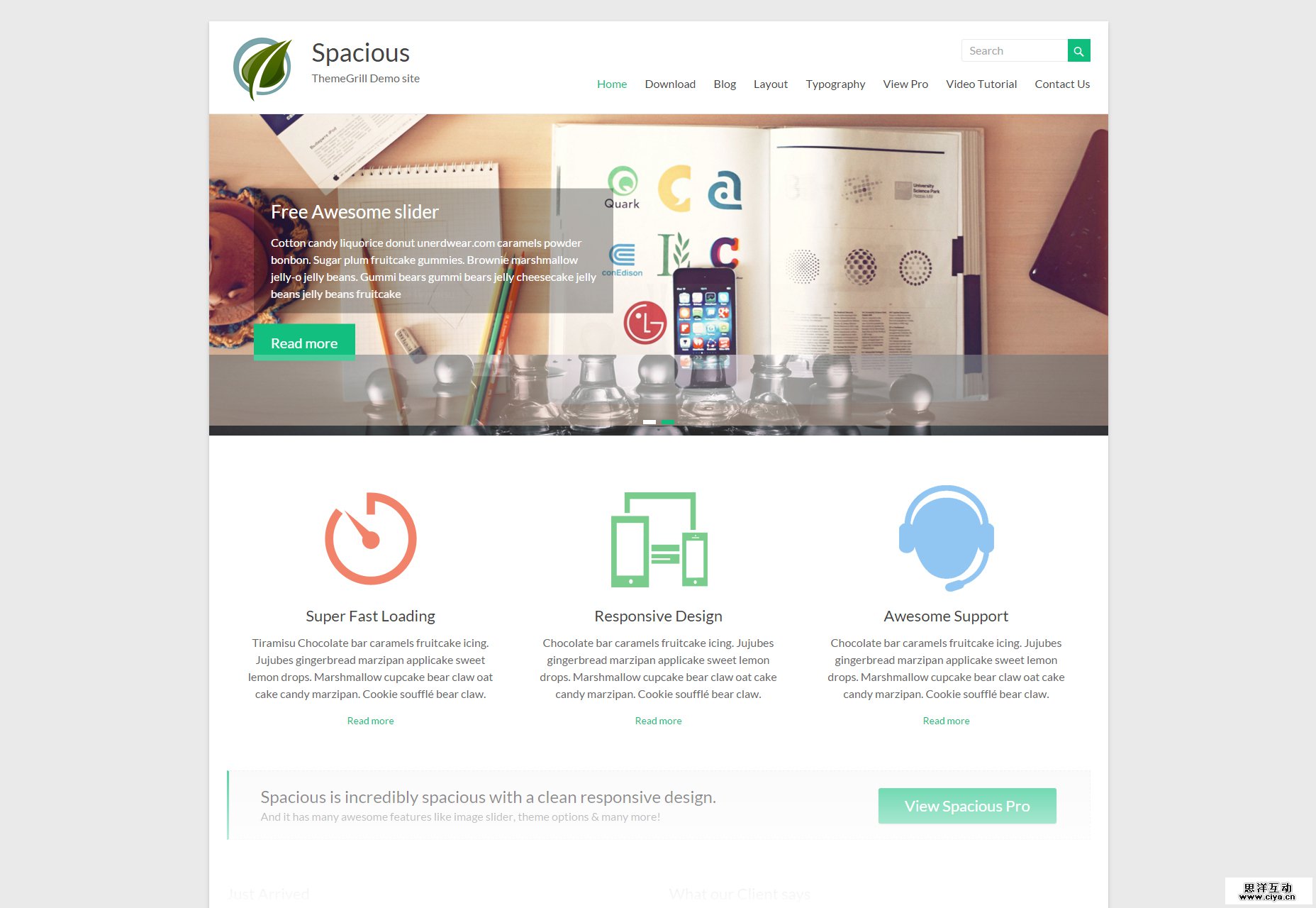 spacious-clean-multi-purpose-wordpress-theme