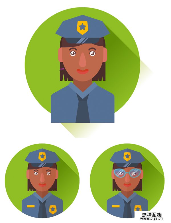 49-flat-professions-avatars-icons