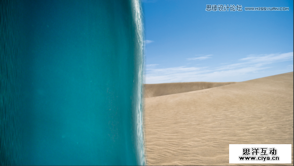 Photoshop合成人像海底穿越的唯美场景效果,PS教程,素材中国网