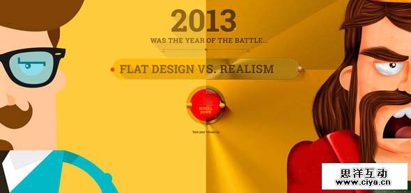 Flat Design vs Realism