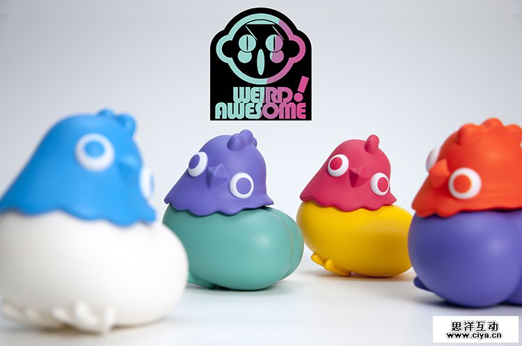 查看《咕咕呆 GOGODAY~！潮玩 设计师玩偶 怪棒玩务 出品》原图，原图尺寸：750x498