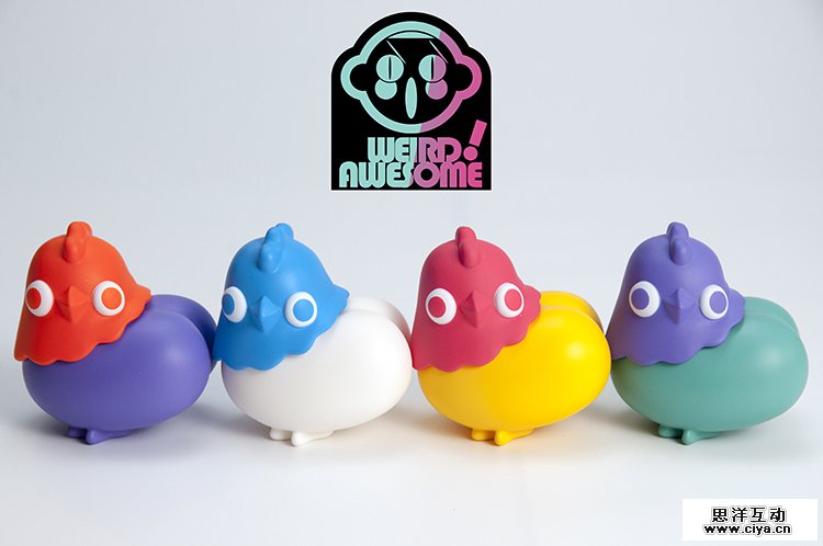 查看《咕咕呆 GOGODAY~！潮玩 设计师玩偶 怪棒玩务 出品》原图，原图尺寸：750x498