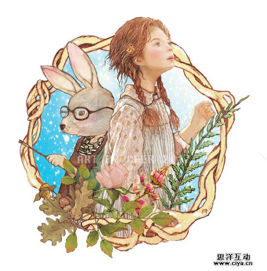 查看《BEAUTY AND PET 美女与宠物》原图，原图尺寸：541x548