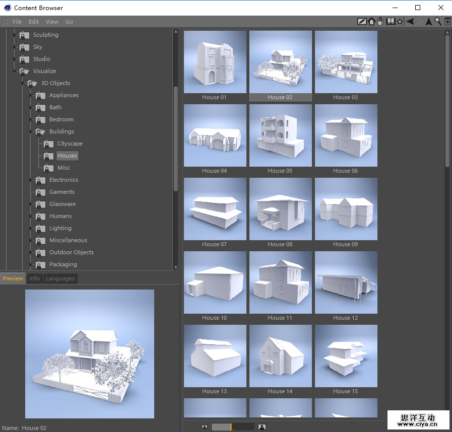 查看《使用C4D制作富有个性的立体场景二维码》原图，原图尺寸：897x858