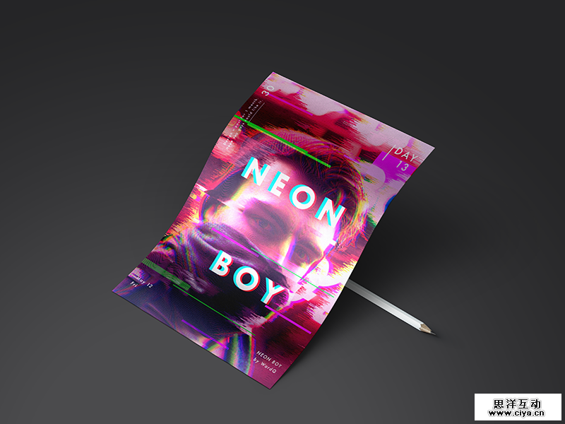 查看《Daily poster | 每日海报 第2周》原图，原图尺寸：800x600