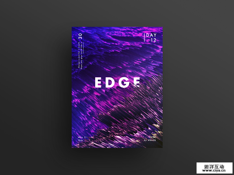 查看《Daily poster | 每日海报 第2周》原图，原图尺寸：800x600