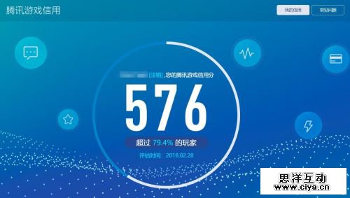 腾讯游戏信用上线 QQ或微信查看每月更新